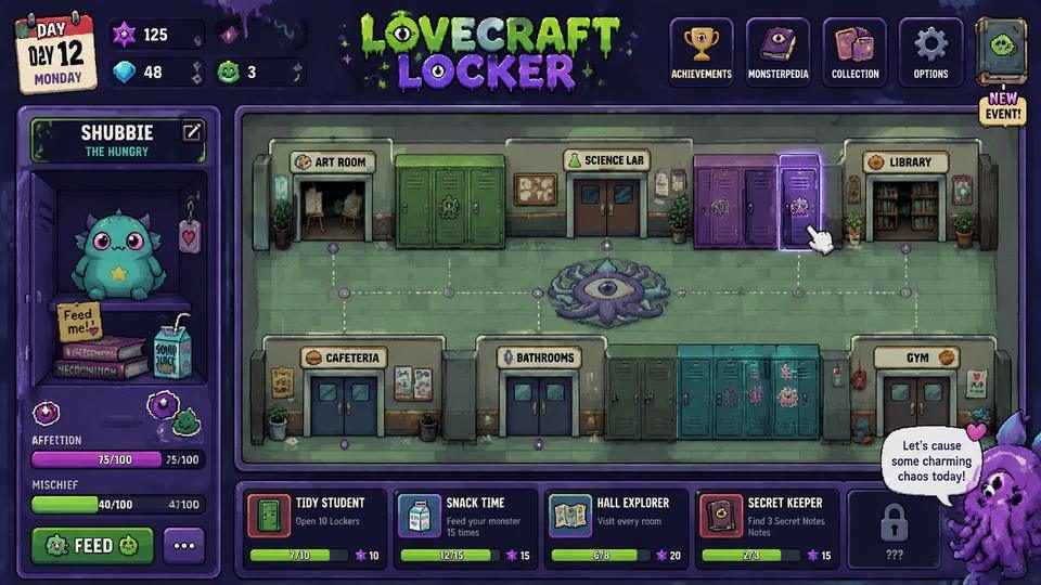 Lovecraft Locker 角色路线 资料图 4