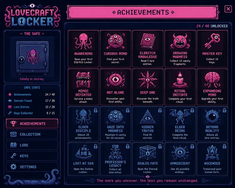 Lovecraft Locker 版本内容 演示图 6