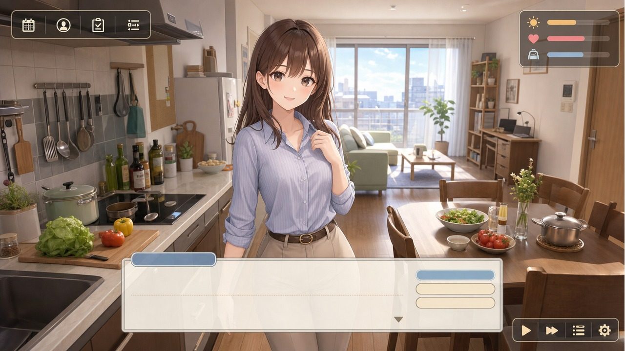 能干的后辈小葵酱 家务互动 画面 5